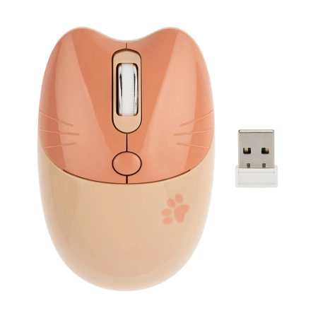 ماوس بی سیم مافی مدل M3DM - طیف قهوه ای