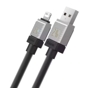 کابل شارژ USB-A به لایتنینگ بیسوس مدل CoolPlay Series طول 2m - مشکی