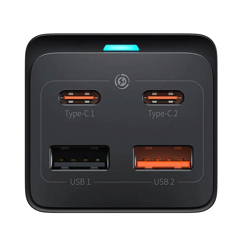 شارژر رومیزی 5 پورت بیسوس مدل GaN3 PowerCombo 65W - مشکی 7