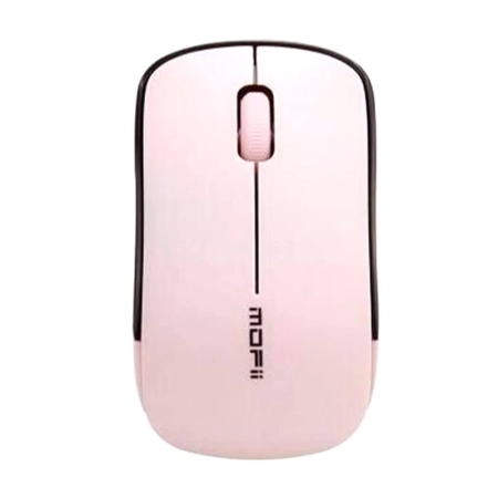 ماوس بی سیم مافی مدل GO18 - صورتی نسکافه ای