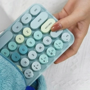 ماوس و کیبورد بی سیم مافی مدل I Bean Colorful - آبی