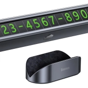 پلاک پارکینگ خودرو بیسوس مدل CNFT000001 – مشکی