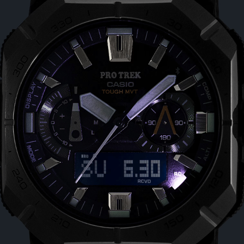 ساعت مچی مردانه کاسیو PRO TREK مدل PRW-B1000-1DR 7