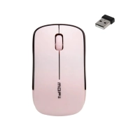 ماوس بی سیم مافی مدل GO18 - صورتی نسکافه ای