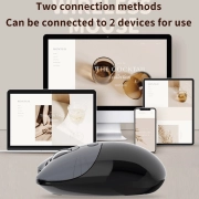 ماوس بی سیم مافی مدل M3DM - مشکی خاکستری