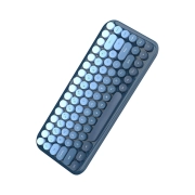 ماوس و کیبورد بی سیم مافی مدل Annie - آبی دریا 2