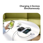 پاوربانک بیسوس مدل QPow2 ظرفیت 10000mAh - مشکی