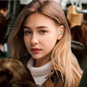 هندزفری بلوتوثی TWS بیسوس Bowie WM01 مدل NGTW370006 – سبز