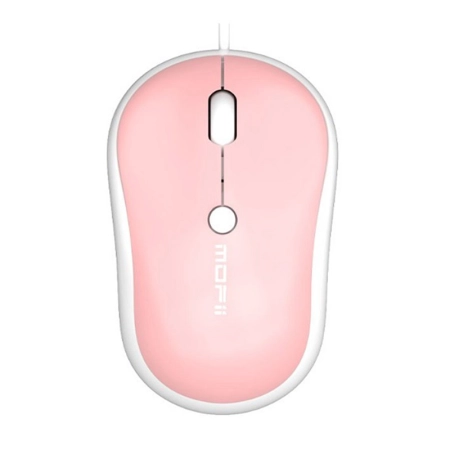 ماوس با سیم مافی مدل M5 - صورتی