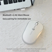 ماوس بی سیم مافی مدل M5DM - سفید