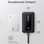 پاوربانک انکر Zolo مدل A1689H11 ظرفیت 20000mAh - مشکی