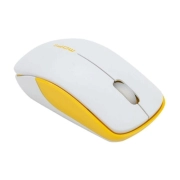 ماوس بی سیم مافی مدل GO18 - سفید زرد