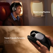 هدفون بلوتوثی بیسوس مدل Inspire XH1 Noise-Cancelling - مشکی