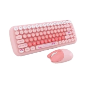 ماوس و کیبورماوس و کیبورد بی سیم مافی مدل Candy - صورتید بی سیم مافی مدل Candy - صورتی 1