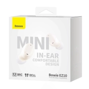 هندزفری بلوتوثی TWS بیسوس Bowie EZ10 مدل A00054300226-Z1 – سفید