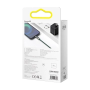 کابل شارژ USB-C به لایتنینگ بیسوس مدل Display طول 2m - سبز