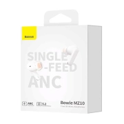 هندزفری بلوتوثی بیسوس Bowie MZ10 مدل NGTW340102 – سفید