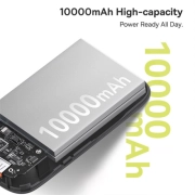 پاوربانک بیسوس مدل QPow2 ظرفیت 10000mAh - مشکی
