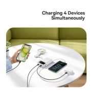 پاوربانک بیسوس مدل QPow2 ظرفیت 10000mAh - سفید