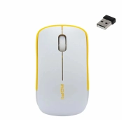 ماوس بی سیم مافی مدل GO18 - سفید زرد