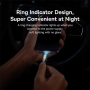 کابل شارژ USB-C به لایتنینگ بیسوس مدل Glimmer Series 20W طول 2m - مشکی