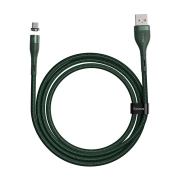 کابل شارژ سریع مغناطیسی USB‑A به Micro USB بیسوس مدل Zinc طول 1m - سبز