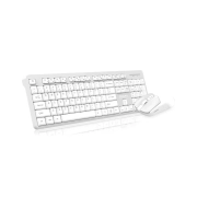 ماوس و کیبورد بی‌سیم مافی مدل Wireless Desktop X100 – سفید/خاکستری 1