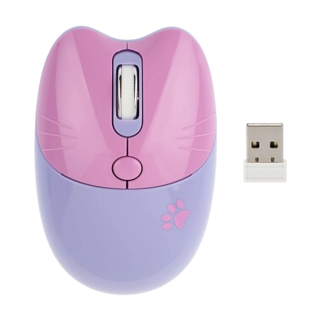 ماوس بی سیم مافی مدل M3DM - بنفش