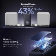 شارژر دیواری بیسوس مدل EnerFill FE11 100W - مشکی