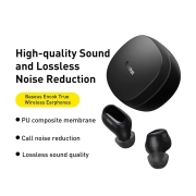 هندزفری بلوتوثی TWS بیسوس Bowie WM01 مدل NGTW370001 – مشکی