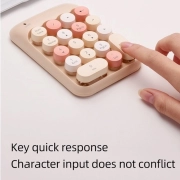 کیبورد اعداد بی سیم مافی مدل X910 - طیف قهوه ای