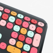 ماوس و کیبورد بی سیم مافی مدل 666 - مشکی قرمز