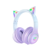 هدست گیمینگ بلوتوثی اونیکوما مدل B90 – بنفش