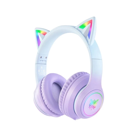 هدست گیمینگ بلوتوثی اونیکوما مدل B90 – بنفش