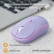 ماوس بی سیم مافی مدل M5DM - بنفش