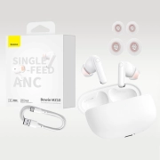 هندزفری بلوتوثی بیسوس Bowie MZ10 مدل NGTW340102 – سفید