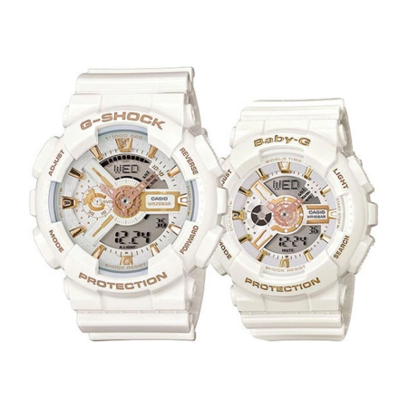 ساعت ست کاسیو G-SHOCK/BABY-G کالکشن Seasonal Pair Collection مدل LOV-24A-7A