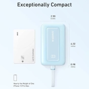 پاوربانک انکر Zolo مدل A1689H31 ظرفیت 20000mAh - آبی