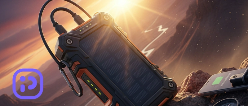 معرفی پاوربانک‌های خورشیدی (Solar) و نحوه عملکردشان