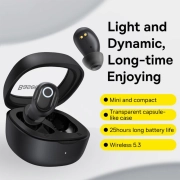 هندزفری بلوتوثی بیسوس Bowie WM02 مدل NGTW370201 – مشکی
