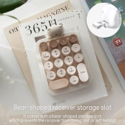 کیبورد اعداد بی سیم مافی مدل 520 - طیف قهوه ای