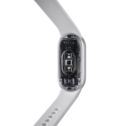 مچ بند هوشمند شیائومی مدل MI Band 10 با بند سیلیکونی - نقره ای 2