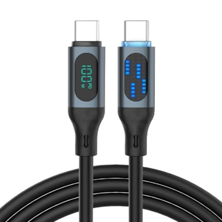 کابل تبدیل USB-C به USB-C هیمی مدل Fusion Max 2 طول 1.5m- مشکی