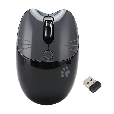 ماوس بی سیم مافی مدل M3DM - مشکی خاکستری