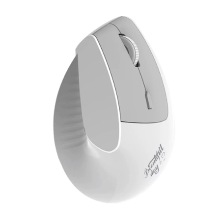 ماوس بی سیم مافی مدل M11 - سفید خاکستری