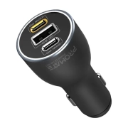 شارژر فندکی پرومیت RapidCharge مدل PowerDrive-120 120W - مشکی