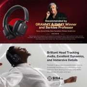 هدفون بلوتوثی بیسوس مدل Bowie 30 Max Noise Cancelling - مشکی