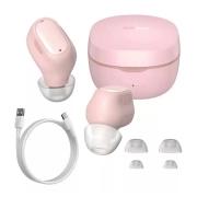 هندزفری بلوتوثی TWS بیسوس Bowie WM01 مدل NGTW370004 – صورتی