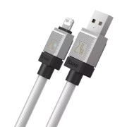 کابل شارژ USB-A به لایتنینگ بیسوس مدل CoolPlay Series طول 2m - سفید