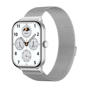 ساعت هوشمند شیائومی مدل Glorimi GC Plus - نقره‌ای - بند نقره‌ای